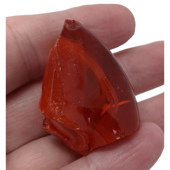 Ruby Cranberry Amberina Art Glass Cullet Multicolor Slag Glass Cullet #SM2358 - Picture 4 of 5